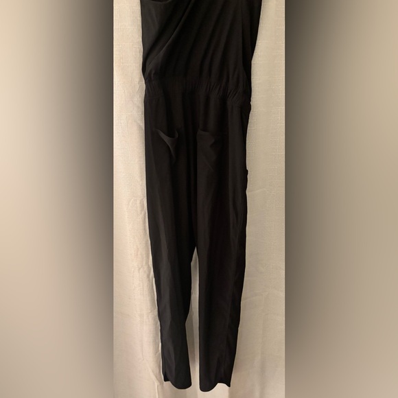 Patagonia Black Sleeveless Drawstring Jumpsuit - Picture 7 of 9